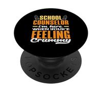 Conseiller Scolaire, Je suis là Quand tu Te Sens Mal PopSockets PopGrip Adhésif