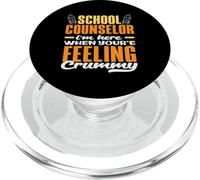 Conseiller Scolaire, Je suis là Quand tu Te Sens Mal PopSockets PopGrip pour MagSafe