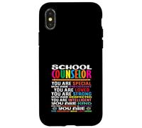 Conseiller Scolaire Que Vous êtes spécial Important aimé Coque pour iPhone X/XS