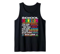 Conseiller Scolaire Que Vous êtes spécial Important aimé Débardeur