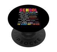 Conseiller Scolaire Vous êtes spécial Important Fort PopSockets PopGrip Adhésif