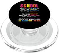 Conseiller Scolaire Vous êtes spécial Important Fort PopSockets PopGrip pour MagSafe