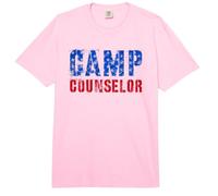 CONSEILLÈRE DE Camp Équipe de Camping d'été pour Enfants Infirmière de l'équipe du 4 Juillet Comfort Colors Adult Heavyweight T-Shirt