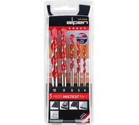 Conseils ALPEN 92290 Multicut UNIVERSALI Mm. 4-5-6-8-10 PZ.5 Pièces COD.FI92290