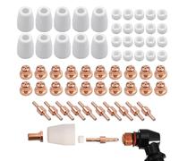 Conseils de coupe du plasma, 60PCS / Set Extend Remplacement de cuivre Consommables en plasma