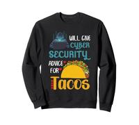 Conseils de cybersécurité pour Tacos Funny IT Analyst Humour Geek Sweatshirt