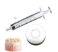 Conseils de décoration de cuisson - buses de glaçage à gâteau professionnel, ensemble de tuyauterie en acier inoxydable | Buttercream Grosting Piping Tools Cupcake Dessert Design, Scratch Resistant Ti