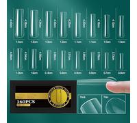 Conseils De Ongles Français Professionnels Transparents Multiples De Plusieurs Tailles Softs Flexible Nails Art Fournitures Pour La Maison Et Le Salon Utilisez Des Fournitures D'art À Ongles Pour Un