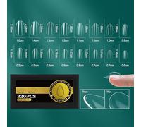 Conseils De Ongles Français Professionnels Transparents Multiples De Plusieurs Tailles Softs Flexible Nails Art Fournitures Pour La Maison Et Le Salon Utilisez Des Fournitures D'art À Ongles Pour Un