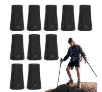 Conseils De Randonnée - Conseils Sur Le Bâton De Marche | 10 Pièces Choc Absorbant La Protection Du Pad Des Pieds De Randonnée | Accessoires De Canne De Marche En Plein Air
