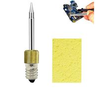 Conseils de remplacement du fer à souder - Plumes résistantes à la chaleur, embouts portables | kit d'accessoires de soudage, kit de pointes de style 3, outils compatibles interface E10 pour une