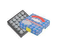 Conseils de Repère de Piscine, 50pcs Cuir Snooker Pool Pool Cue Conseils avec Boîte de Rangement de Bâton Astuce Cue Astuce pour Une Utilisation et Une Formation Quotidiennes (13mm)
