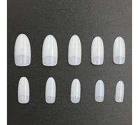 Conseils D'ongles Complets Nails 'amande Clairs Et Naturels Acryliques Conseils De Cloue Complexe Faux 500pcs 10 Tailles Avec 'amande False