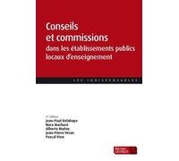 Conseils Et Commissions Dans Les Établissements Publics Locaux D'enseignement