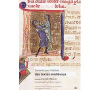 Conseils pour l'édition des textes médiévaux : fascicule iii: TEXTES LITTÉRAIRES