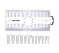 Conseils pour ongles en acrylique, conseils d'ongles en acrylique,Faux sommets acryliques de 240 pièces | Set d'extensions d'ongles faciles de 12 tailles, pointes pour ongles français, pointes