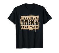 Conseils sur Les Sentiments de Couleur bronzée - Graphique Real Talk Tan T-Shirt