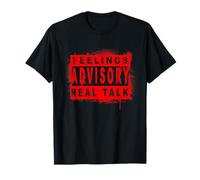 Conseils sur Les Sentiments de Couleur Rouge - Graphique Rouge Real Talk T-Shirt