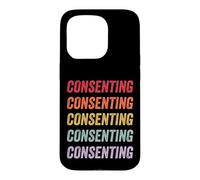 Consentement Coque pour iPhone 15 Pro