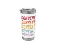 Consentement Gobelet isotherme en acier inoxydable double paroi