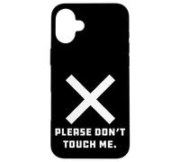 Consentement Please Don't Touch Me Coque pour iPhone 16 Plus