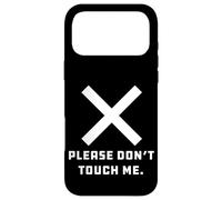 Consentement Please Don't Touch Me Coque pour iPhone 17 Pro Max
