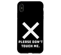 Consentement Please Don't Touch Me Coque pour iPhone XS Max