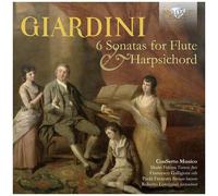 Conserto Musico – Mario Folena – Giardini : 6 Sonates pour flûte – CD