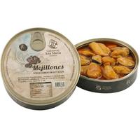 Conservas Ana Maria Moules en Escabèche à l'Huile d'Olive, 18/22 Grosses Pièces, Élaboration Traditionnelle de Santoña Espagne, 260g