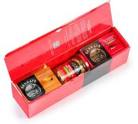 CONSERVAS SERRATS - Coffret Cadeau Duo Marin Gourmet - 5 Conserves Premium de Thon Blanc de Cantabrique - Ventrèche Collier et Filets en Différentes Sauces