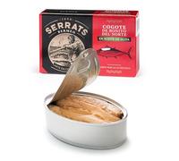 CONSERVAS SERRATS - Collier de Thon Germon de la Mer Cantabrique à l'Huile d'Olive - 12 Boîtes x 115g (Total: 1380g) - Partie Supérieure du Filet - Texture Douce - Élaboration Artisanale
