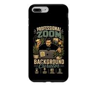 Conservateur Professionnel Fond Zoom Fierté Remote Work Coque pour iPhone 7 Plus/8 Plus
