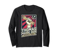 Conservateur Thomas Massie 2028 America First Patriot Voter Manche Longue