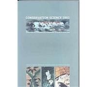 Conservation Science 2002 Joyce H. Townsend (Auteur)