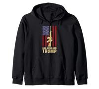 Conservative 2nd Amendment Trump T-shirt God Guns And Trump Sweat à Capuche