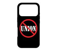 Conservative No Anti Union Non Union Coque pour iPhone 17 Pro