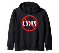 Conservative No Anti Union Non Union Sweat à Capuche