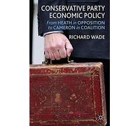 Conservative Party Economic Policy