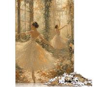 Conservatoire ensoleillé des Ballerines Puzzle 1000 Pièces, Jeu de Puzzle