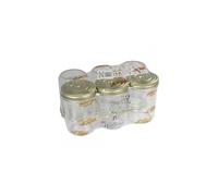 CONSERVE 6 Bocaux à visser en verre complète Le Parfait Familia WISS 1000g