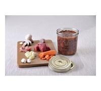 CONSERVE Bocal à visser en verre complète Le Parfait Familia WISS 350g