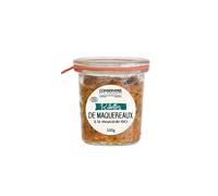 CONSERVERIE DES SAVEURS-Rillettes bio de maquereaux à la moutarde Conserverie saveurs - 100 g