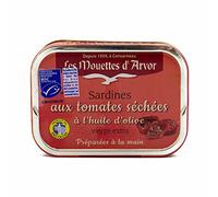 Conserverie Gonidec Mouettes D'Arvor Sardines Françaises à l'Huile d'Olive Sauce Tomate Soleil- 113G (4oz)