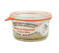 CONSERVERIE ST CHRISTOPHE-Rillettes de maquereaux à l’amer bière Conserverie St Christophe - 100 g