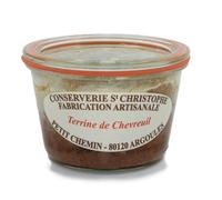 CONSERVERIE ST CHRISTOPHE-Terrine de chevreuil Conserverie St Christophe - 270 g
