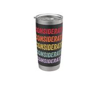 Considération Gobelet isotherme en acier inoxydable double paroi