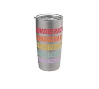 Considération Gobelet isotherme en acier inoxydable double paroi