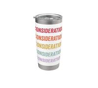 Considération Gobelet isotherme en acier inoxydable double paroi