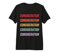 Considération T-Shirt Haut de Gamme