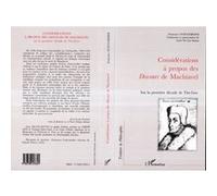 Considérations à propos de Machiavel Sur la première décade de Tite-Live - Francesco Guicciardini - L'harmattan - broché - Livre